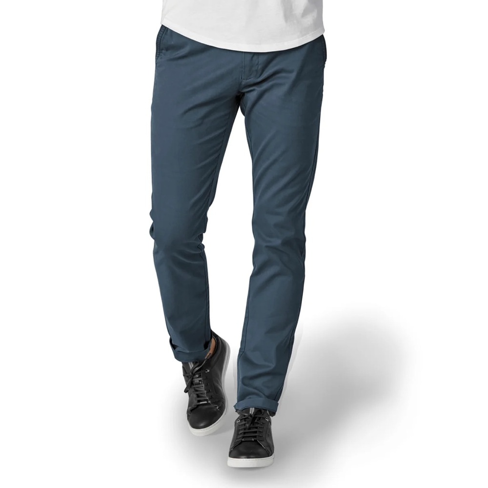 Perk Feel Good Chinos Slim Fit Riverside Blue Pants 32x32
